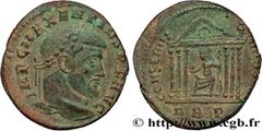Roman coins MAXENTIUS Type : Follis ou nummus  Date : 308-310  Mint name / Town : Rome  Metal : copper  Diameter : 25,5  mm Orientation dies : 6  h. Weight : 6,81  g. Officine : 1re  Obverse legend : 