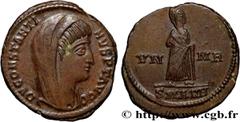 Roman coins CONSTANTINE I THE GREAT Type : Centenionalis ou nummus  Date : 347-348  Mint name / Town : Antioche  Metal : copper  Diameter : 15,5  mm Orientation dies : 12  h. Weight : 1,93  g. Officin