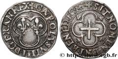 Royal coins CHARLES IX Type : Essai du denier tournois en argent  Date : n.d.  Mint name / Town : Lyon  Metal : silver  Diameter : 19  mm Orientation dies : 1  h. Weight : 1,29  g. Rarity : R3  Obvers