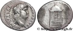 Roman coins NERO Type : Denier  Date : 65-66  Mint name / Town : Rome  Metal : silver  Millesimal fineness : 900  ‰ Diameter : 17  mm Orientation dies : 6  h. Weight : 2,71  g. Rarity : R1  Obverse le