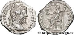 Roman coins SEPTIMIUS SEVERUS Type : Denier  Date : 198  Mint name / Town : Rome  Metal : silver  Millesimal fineness : 550  ‰ Diameter : 18  mm Orientation dies : 12  h. Weight : 3,51  g. Rarity : R1