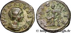 Roman coins JULIA MAESA Type : Denier  Date : 222  Mint name / Town : Rome  Metal : silver  Millesimal fineness : 500  ‰ Diameter : 18,5  mm Orientation dies : 6  h. Weight : 3,38  g. Obverse legend :