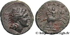 Provincial Coins MACEDONIA - ROMAN PROVINCE Type : Tetrassaria  Date : c. 222-235  Mint name / Town : Beroe, Macédoine  Metal : copper  Diameter : 26,5  mm Orientation dies : 5  h. Weight : 10,88  g. 