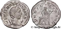 Roman coins HERENNIA ETRUSCILLA Type : Antoninien  Date : 250  Mint name / Town : Rome  Metal : billon  Millesimal fineness : 400  ‰ Diameter : 22,5  mm Orientation dies : 6  h. Weight : 2,90  g. Offi