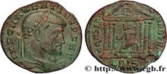 Roman coins MAXENTIUS Type : Follis ou nummus  Date : 308-310  Mint name / Town : Rome  Metal : copper  Diameter : 23  mm Orientation dies : 6  h. Weight : 6,59  g. Rarity : R1  Officine : 2e  Obverse