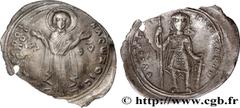 Byzantine coins CONSTANTINE IX MONOMACHOS Type : Miliaresion  Date : c. 1050  Mint name / Town : Constantinople  Metal : silver  Diameter : 26  mm Orientation dies : 6  h. Weight : 2,17  g. Rarity : R