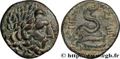 Greek Coins MYSIA - PERGAMON Type : Unité  Date : c. 190-133 AC.  Mint name / Town : Pergame, Mysie  Metal : copper  Diameter : 21,5  mm Orientation dies : 12  h. Weight : 6,88  g. Rarity : R1  Obvers