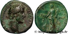 Roman coins ANTONINUS PIUS Type : Sesterce  Date : 147  Mint name / Town : Rome  Metal : copper  Diameter : 33,5  mm Orientation dies : 12  h. Weight : 28,68  g. Obverse legend : ANTONINVS AVG PI-VS P