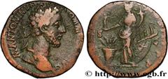 Roman coins COMMODUS Type : Sesterce  Date : 184  Mint name / Town : Rome  Metal : copper  Diameter : 29,5  mm Orientation dies : 11  h. Weight : 19,58  g. Rarity : R1  Obverse legend : M ANTONINVS CO