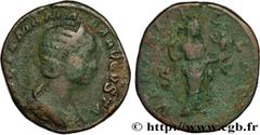 Roman coins JULIA MAMAEA Type : Sesterce  Date : 224  Mint name / Town : Rome  Metal : copper  Diameter : 30  mm Orientation dies : 1  h. Weight : 19,46  g. Officine : 6e  Obverse legend : IVLIA MAMA-