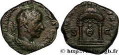 Roman coins TREBONIANUS GALLUS Type : Sesterce  Date : fin 251 - mi 252  Date : 251-252  Mint name / Town : Rome  Metal : copper  Diameter : 27  mm Orientation dies : 12  h. Weight : 16,53  g. Rarity 