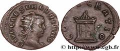 Roman coins VALERIAN II Type : Antoninien  Date : 258  Mint name / Town : Rome  Metal : billon  Millesimal fineness : 250  ‰ Diameter : 19  mm Orientation dies : 7  h. Weight : 2,78  g. Rarity : R2  O