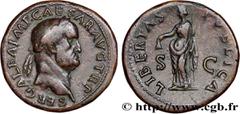 Roman coins GALBA Type : Sesterce  Date : 68-69  Mint name / Town : Rome  Metal : bronze  Diameter : 33  mm Orientation dies : 6  h. Weight : 25,69  g. Obverse legend : SER GALBA IMP CAESAR AVG TR P  