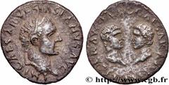 Roman coins VESPASIAN, TITUS and DOMITIAN Type : Denier  Date : janvier - juin  Mint name / Town : Tarragone  Metal : silver  Millesimal fineness : 900  ‰ Diameter : 18,5  mm Orientation dies : 6  h. 