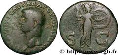 Roman coins CLAUDIUS Type : As  Date : 42  Mint name / Town : Rome  Metal : copper  Diameter : 26,5  mm Orientation dies : 6  h. Weight : 8,88  g. Obverse legend : TI CLAVDIVS CAESAR AVG P M TR P IMP 