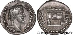 Roman coins ANTONINUS PIUS Type : Denier  Date : 146  Mint name / Town : Rome  Metal : silver  Millesimal fineness : 850  ‰ Diameter : 17,5  mm Orientation dies : 6  h. Weight : 3,50  g. Rarity : R1  