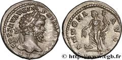 Roman coins SEPTIMIUS SEVERUS Type : Denier  Date : 198-202  Mint name / Town : Laodicée  Metal : silver  Millesimal fineness : 550  ‰ Diameter : 18  mm Orientation dies : 11  h. Weight : 3,68  g. Rar