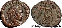 Roman coins CLAUDIUS II GOTHICUS Type : Antoninien  Date : septembre 268 - janvier 269  Mint name / Town : Milan  Metal : billon  Millesimal fineness : 30  ‰ Diameter : 16,5  mm Orientation dies : 12 