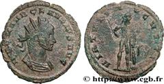 Roman coins CLAUDIUS II GOTHICUS Type : Antoninien   Date : 269  Mint name / Town : Cyzique  Metal : billon  Millesimal fineness : 30  ‰ Diameter : 23  mm Orientation dies : 11  h. Weight : 3,88  g. R