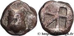 Greek Coins AEGINA - AEGINA ISLAND - AEGINA Type : Statère  Date : c. 457-456 AC.  Mint name / Town : Égine  Metal : silver  Diameter : 18  mm Orientation dies : 11  h. Weight : 11,39  g. Rarity : R3 