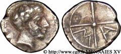 MASSALIA - MARSEILLE(350-220 avant J.-C.) Obole, tête à droite N° v15_0052    Date : c. 350-220 AC. Métal : argent Diamètre : 10,5mm Axe des coins : 12h. Poids : 0,70g. Degré de rareté : R1 Etat de co