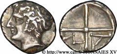 MASSALIA - MARSEILLE(IIIe - Ier siècles avant J.-C.) Obole N° v15_0057    Date : c. 220-121 AC. Métal : argent Diamètre : 9,5mm Axe des coins : 6h. Poids : 0,64g. Etat de conservation : TTB Prix de dé