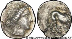 MASSALIA - MARSEILLE(IIIe - Ier siècles avant J.-C.) “Drachme légère” ou tétrobole N° v15_0090    Date : 200-150 AC. Métal : argent Diamètre : 16mm Axe des coins : 6h. Poids : 2,54g. Degré de rareté :