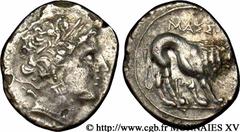 MASSALIA - MARSEILLE(IIIe - Ier siècles avant J.-C.) “Drachme légère” ou tétrobole N° v15_0094    Date : 200-150 AC. Métal : argent Diamètre : 17mm Axe des coins : 6h. Poids : 2,56g. Degré de rareté :