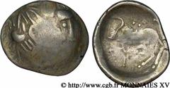 CELTES DU DANUBE - DACIE - MUNTENIE(IIe - Ier siècles avant J.-C.) Tétradrachme, “type de Sattelkopfpferd” N° v15_1427    Date : c. Ier siècle AC. Métal : argent Diamètre : 24,5mm Axe des coins : 3h. 