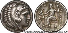 ROYAUME DE MACEDOINE - PHILIPPE III ARRHIDEE(323-316 avant J.-C.)Monnayage au nom et au type d'Alexandre III le Grand Tétradrachme N° v15_1512    Date : c. 323-320 AC. Nom de l'atelier : Macédoine, Am