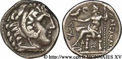 ROYAUME DE MACEDOINE - CASSANDRE(319-297 avant J.-C.)Monnayage au nom et au type d'Alexandre III le Grand Tétradrachme N° v15_1513    Date : c. 315-294 AC. Nom de l'atelier : Macédoine, Amphipolis Mét