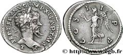 SEPTIMIUS SEVERUS Denier 194-198 Laodicée R1 silver (19,00mm, 2,81g, 5h) Obverse : L. - SEPT SEV PERT AVG IMP XI PART MA-X Tête laurée de Septime Sévère à droite (O*) Reverse : COS - I-I - P - P Victo
