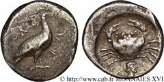 SICILE - AGRIGENTE(VIe - Ve siècles avant J.-C.) Didrachme N° v16_0008    Date : c. 480-472 AC. Nom de l'atelier : Sicile, Agrigente (Akragas) Métal : argent Diamètre : 20mm Axe des coins : 1h. Poids 