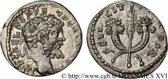 SEPTIME SEVERE(13/04/193-4/02/211)Lucius Septimius Severus Denier N° v16_0557    Date : 194-198 (?) Nom de l'atelier : Syrie, Emèse Métal : argent Diamètre : 17,5mm Axe des coins : 12h. Poids : 2,76g.