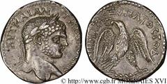 CARACALLA(27/05/196-8/04/217)Marcus Aurelius AntoninusAuguste(4/02/211-8/04/217) Tétradrachme syro-phénicien N° v16_0578    Date : 215-217 Nom de l'atelier : Chypre Métal : billon Diamètre : 27mm Axe 