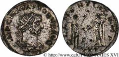 PROBUS(06-07/276-09/282)Marcus Aurelius Probus Aurelianus N° v16_0667    Date : 276 Nom de l'atelier : Syrie, Antiochia (Antioche) Métal : billon Diamètre : 21mm Axe des coins : 6h. Poids : 3,59g. Deg