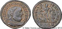 LICINIUS Ier(11/08/308-09/324)Valerius Licinianus Licinius Follis ou nummus N° v16_0680    Date : 321-324 Nom de l'atelier : Egypte, Alexandria, (Alexandrie) Métal : cuivre Diamètre : 19mm Axe des coi