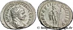 CARACALLA Antoninien Augustus 215 Rome silver (22mm, 5,09g, 6h) Obverse : ANTONINVS PIVS AVG GERM Buste radié, drapé et cuirassé de Caracalla à droite, vu de trois quarts en arrière (A2) Reverse : P M