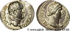 VESPASIEN(1/07/69-24/06/79)Titus Flavius Sabinus Vespasianus Denier N° v18_0306    Date : 69-70 Nom de l'atelier : Asie, Ephèse Métal : argent Diamètre : 17mm Axe des coins : 6h. Poids : 3,33g. Degré 
