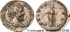 SEPTIME SEVERE(13/04/193-4/02/211)Lucius Septimius Severus Denier N° v18_0437    Date : 200 Nom de l'atelier : Rome Métal : argent Diamètre : 18,5mm Axe des coins : 6h. Poids : 3,28g. Degré de rareté 