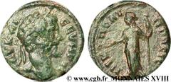 SEPTIME SEVERE(13/04/193-4/02/211)Lucius Septimius Severus Assarion, (PB, ئ 17) N° v18_0446    Date : c. 200 Nom de l'atelier : Mésie inférieure, Nicopolis Métal : bronze ou cuivre Diamètre : 16,5mm A