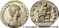 PLAUTILLE(+211)Publia Fulvia PlautillaAugusta(202-205) Denier N° v18_0475    Date : 202 Nom de l'atelier : Syrie, Laodicea ad Mare (Laodicée) Métal : argent Diamètre : 18mm Axe des coins : 1h. Poids :