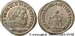 DIOCLETIEN(20/11/284-1/05/305)Caius Aurelius Valerius DiocletianusAuguste (20/11/284-1/05/305) Follis ou nummus N° v18_0644    Date : 300-303 Nom de l'atelier : Emilie, Ticinum (Pavie) Métal : cuivre 