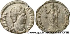 GALERIA VALERIA(+315) Galeria ValeriaFille de Dioclétien, femme de Galère - Augusta(308-311) Follis ou nummus N° v18_0663    Date : 309-310 Nom de l'atelier : Europe, Héraclée Métal : cuivre Diamètre 