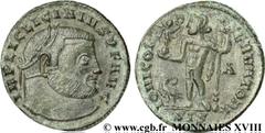 LICINIUS Ier(11/08/308-09/324)Valerius Licinianus Licinius Follis ou nummus N° v18_0675    Date : 313-315 Nom de l'atelier : Savie, Siscia Métal : cuivre Diamètre : 21,5mm Axe des coins : 6h. Poids : 