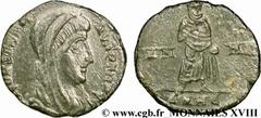 CONSTANTIN Ier LE GRAND(+337)Divus Flavius Valerius ConstantinusRestitution par Constantin II, Constans et Constance II Centenionalis ou nummus N° v18_0690    Date : 347-348 Nom de l'atelier : Europe,