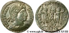 CONSTANTIN II(1/03/317-04/340)Flavius Claudius Julius ConstantinusAuguste(9/09/337-04/340) Centenionalis ou nummus N° v18_0707    Date : 337-340 Nom de l'atelier : Savie, Siscia Métal : cuivre Diamètr