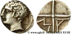 MASSALIA - MARSEILLE(IIIe - Ier siècles avant J.-C.) Obole N° v18_0801    Date : c. 220-121 AC. Métal : argent Diamètre : 9,5mm Axe des coins : 12h. Poids : 0,55g. Etat de conservation : TTB+ Prix de 