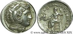 ROYAUME DE MACEDOINE - PHILIPPE III ARRHIDEE(323-316 avant J.-C.)Monnayage au nom et au type d'Alexandre III le Grand Tétradrachme N° v19_0054    Date : c. 323-320 AC. Nom de l'atelier : Macédoine, Am