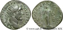 ANTONIN LE PIEUX(25/02/138-7/03/161)Titus Aurelius Fulvus Boionius Arrius AntoninusAuguste(10/07/138-7/03/161) Dupondius, (MB, ئ 25) N° v19_0218    Date : 155-156 Nom de l'atelier : Rome Métal : cuivr